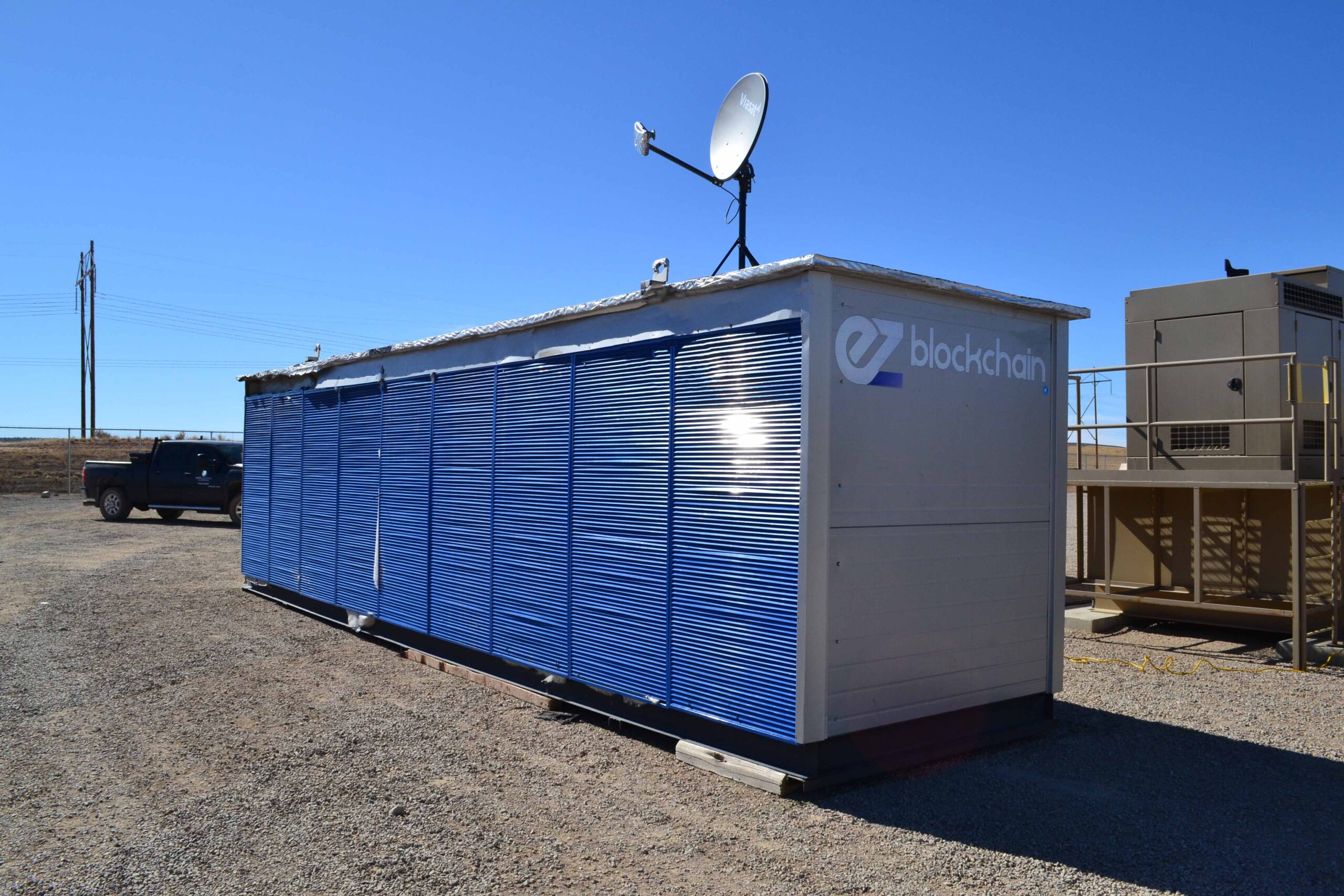 Crypto mining at gas processing plant excess flared gas