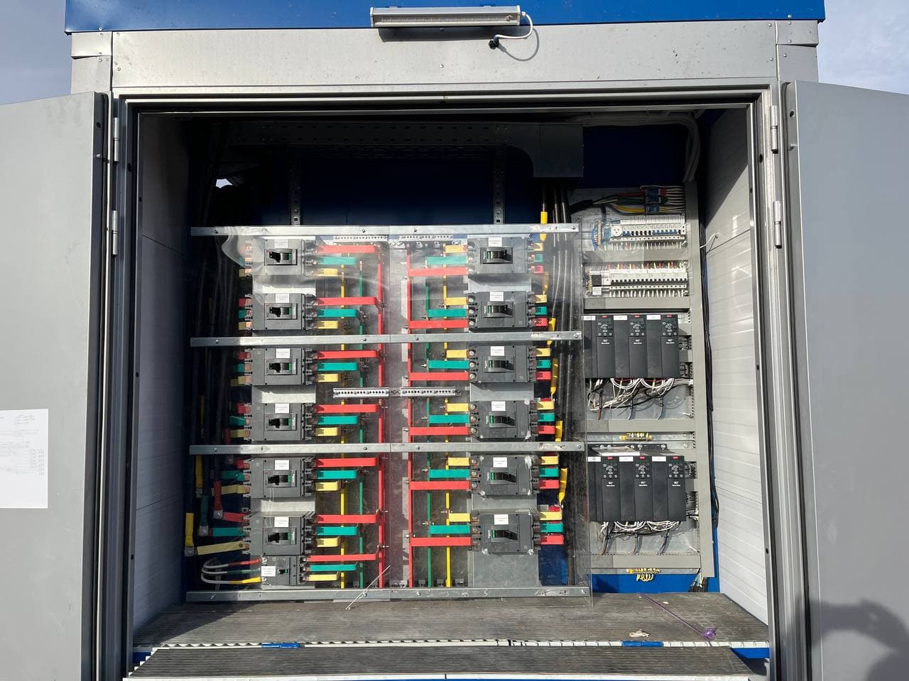 photo process Flaring mitigation project in North Dakota